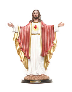 Sagrado Corazón de Jesús open hands